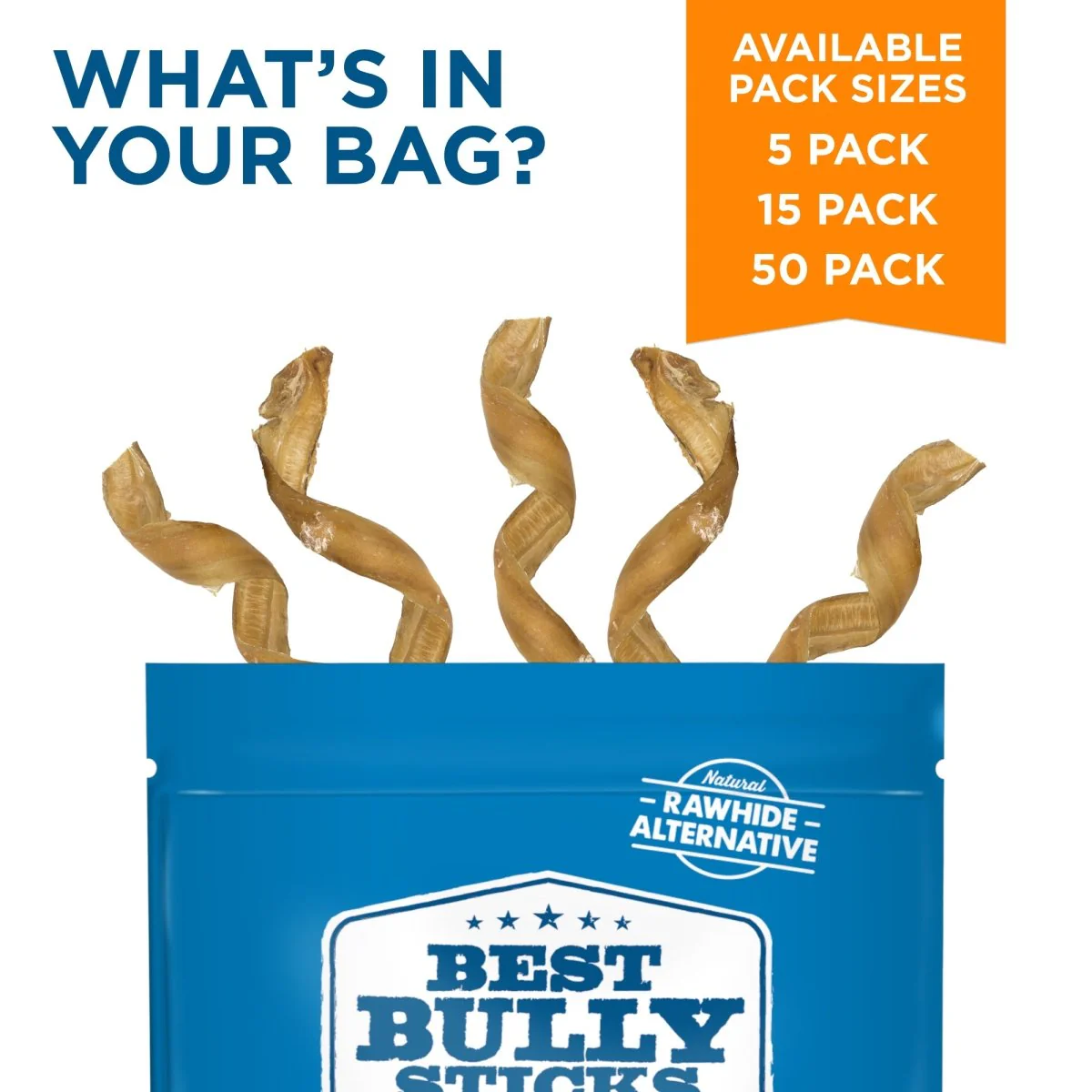 7 to 10-Inch Curly Bully Stick - Image 5