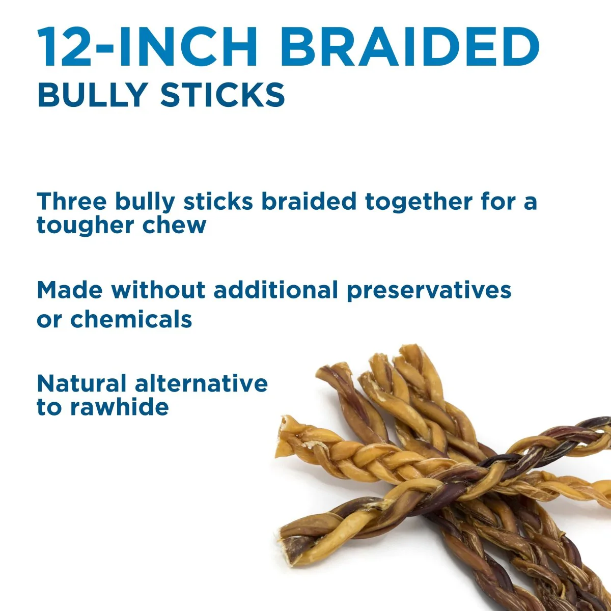 12-Inch Braided Bully Stick - Image 6
