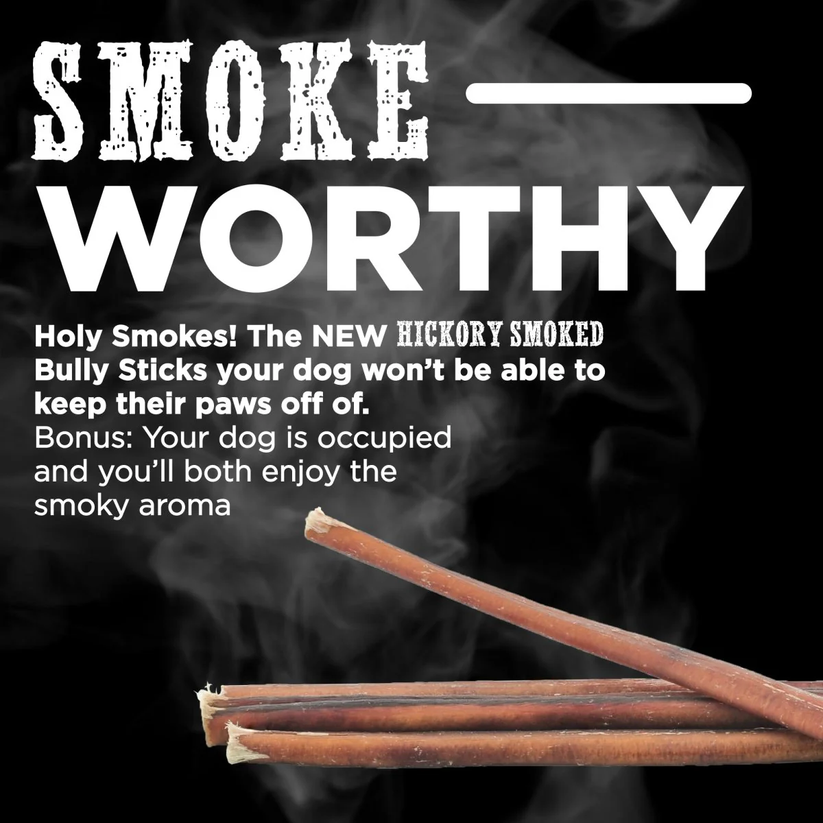 12-Inch Hickory Smoked Bully Sticks - Image 6