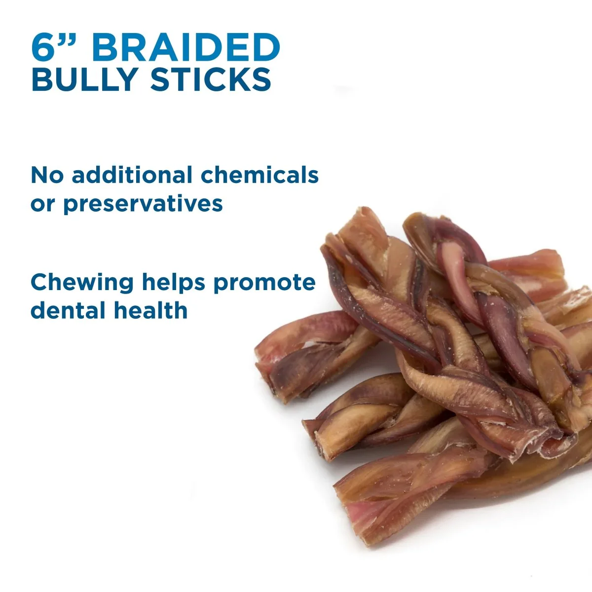 6-Inch Braided Bully Stick - Image 8