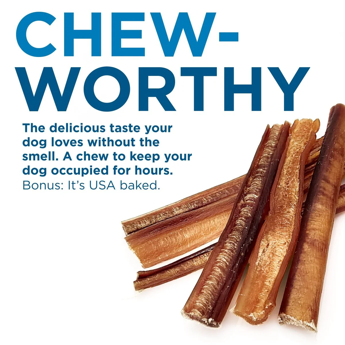 6-Inch Standard USA-Baked Odor-Free Bully Stick - Image 6