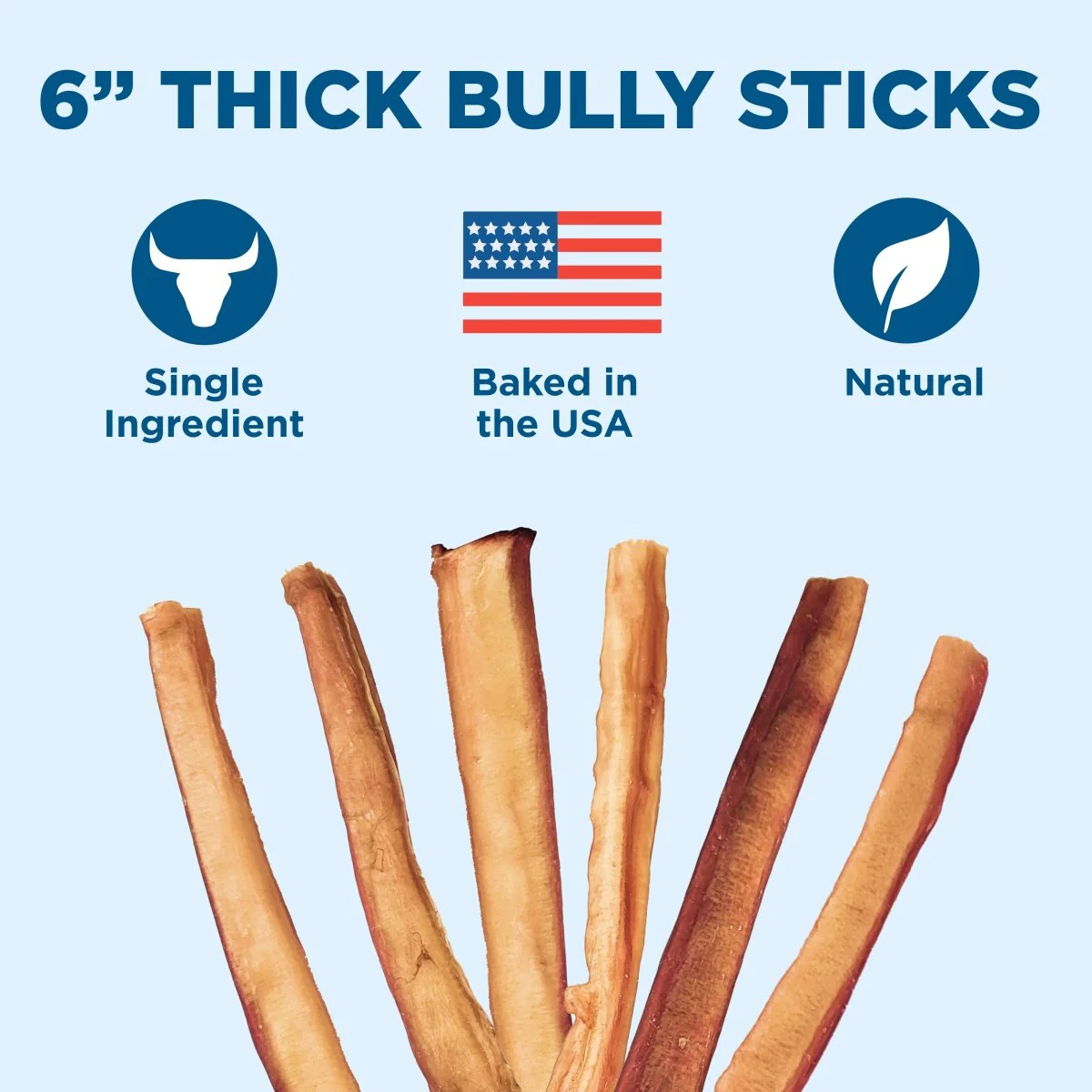 6-Inch Thick Bully Stick - Image 8
