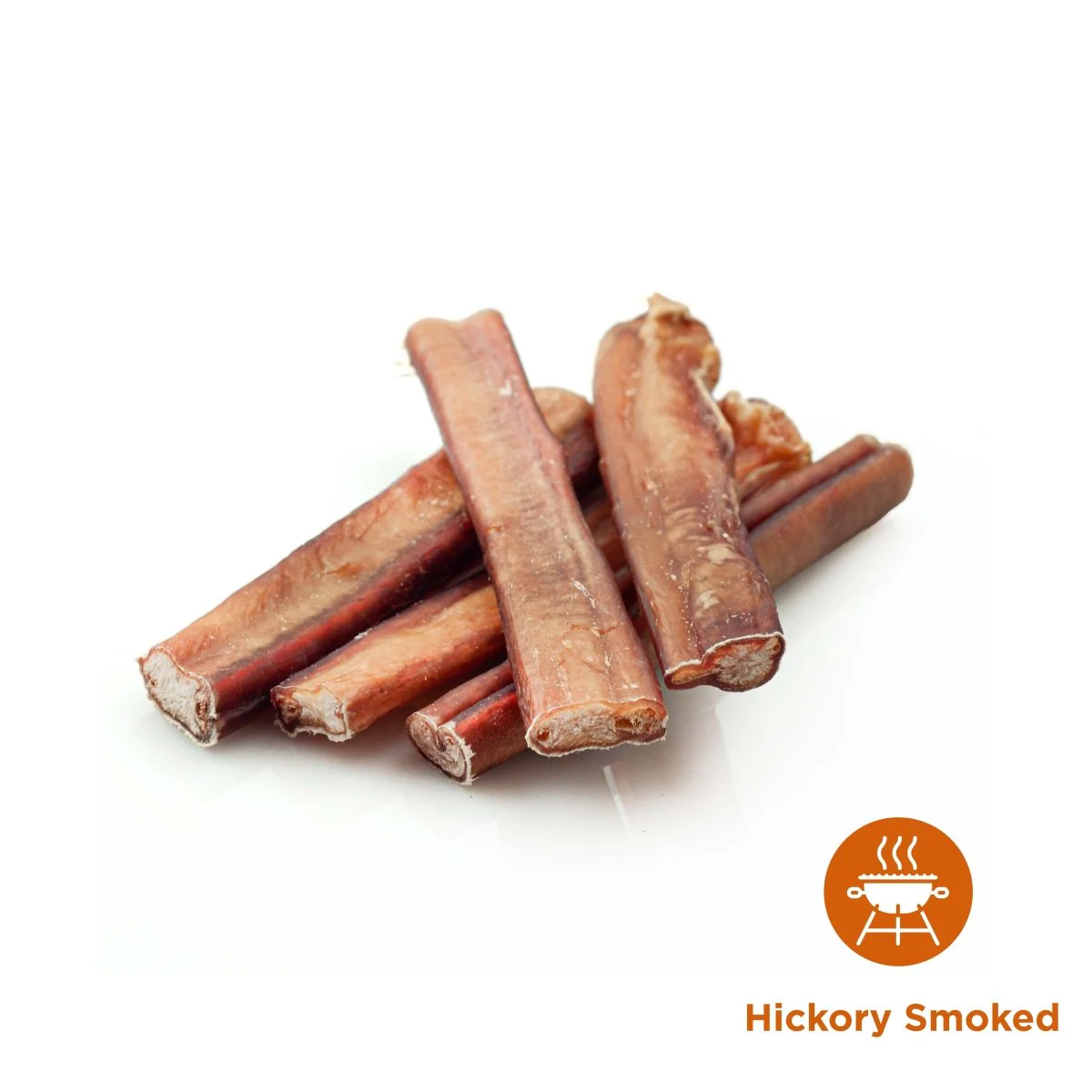 6-Inch Thick Hickory Smoked Bully Stick 6 Pack - Image 3