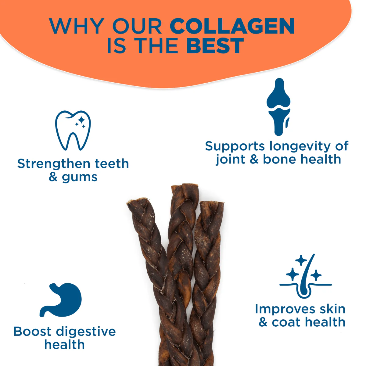 9-Inch Braided Collagen - Image 3