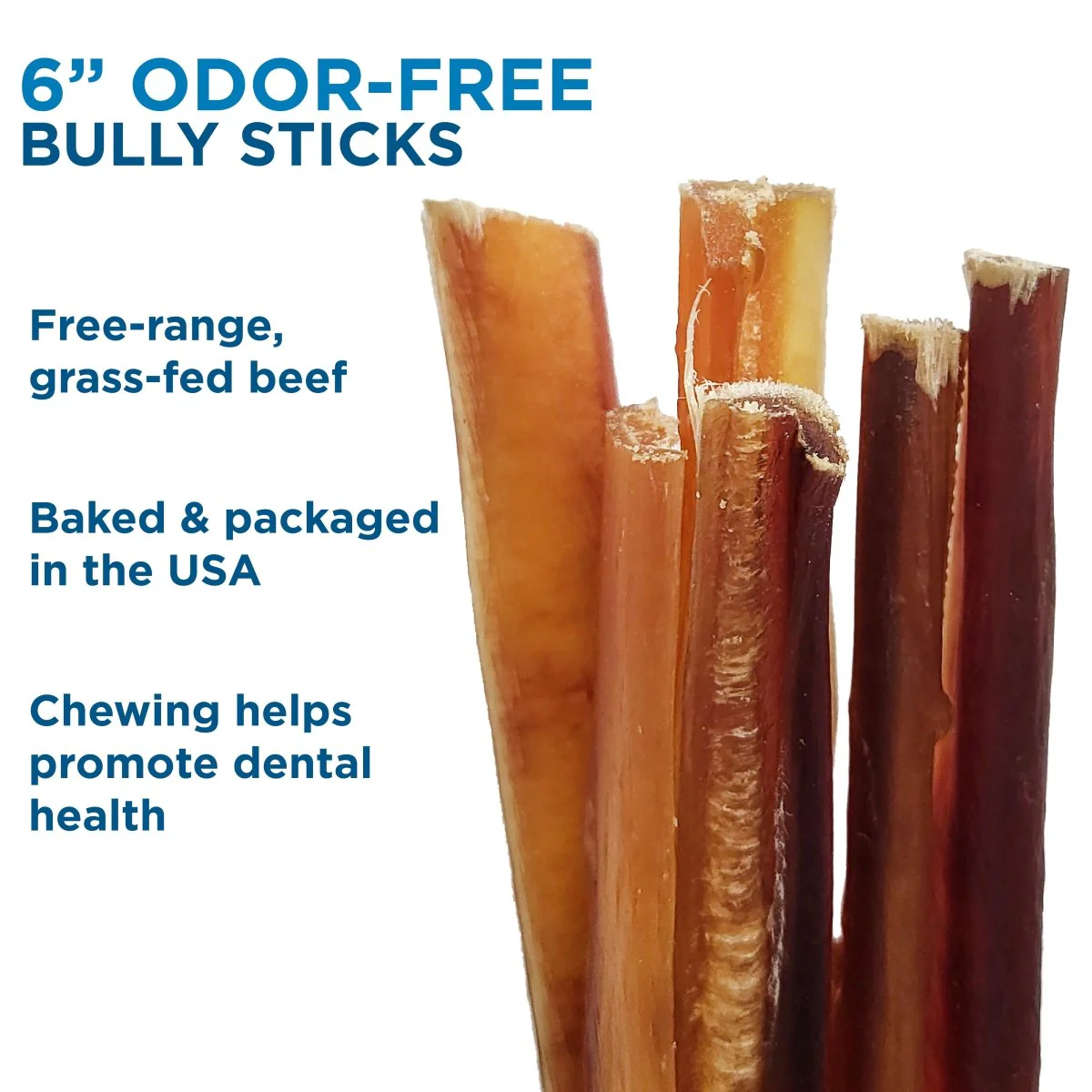 6-Inch Odor-Free Bully Sticks (5 Pack) - Image 9