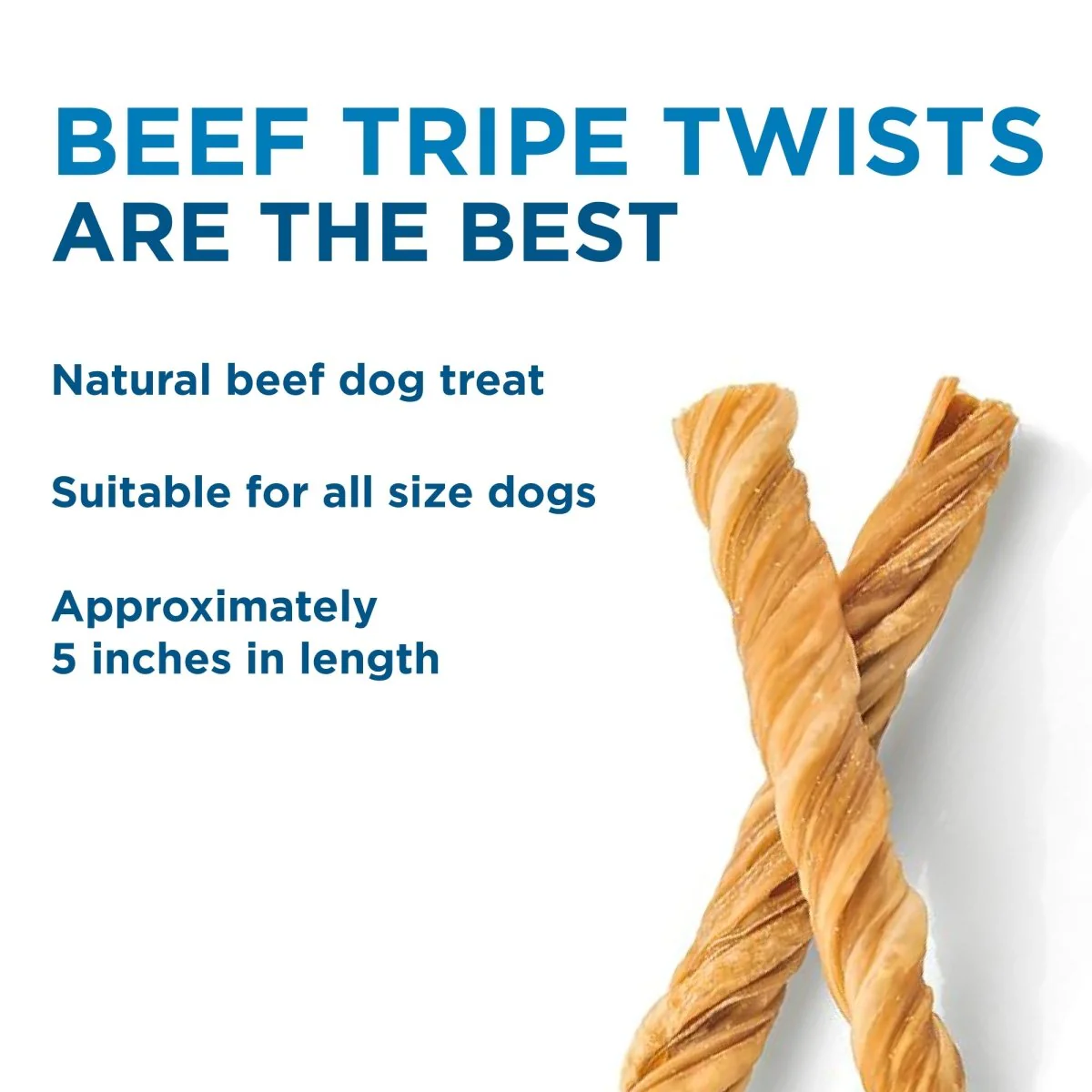 Beef Tripe Twists (10 Pack) - Image 2