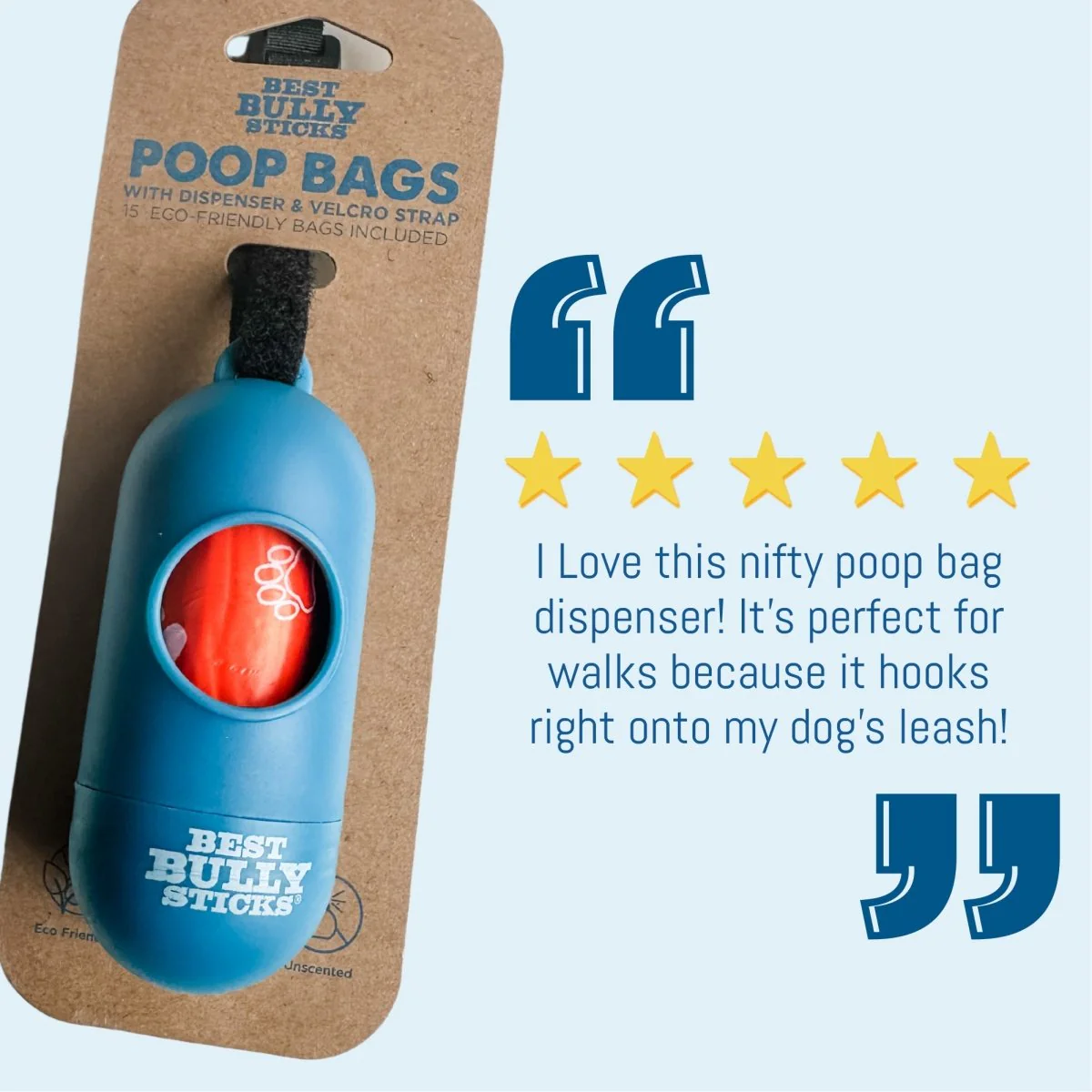 Dog Poop Bag Dispenser with Bags - Image 5