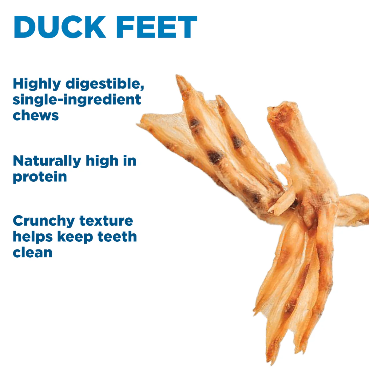 Duck Feet Dog Treats (25 Pack) - Image 5