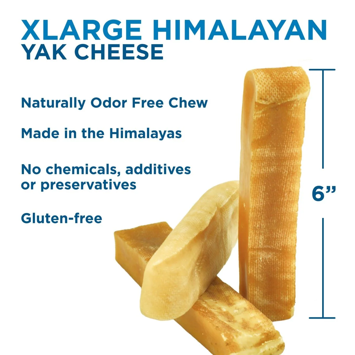 XL Himalayan Golden Yak Cheese Odor-Free (3 Pack) - Image 4