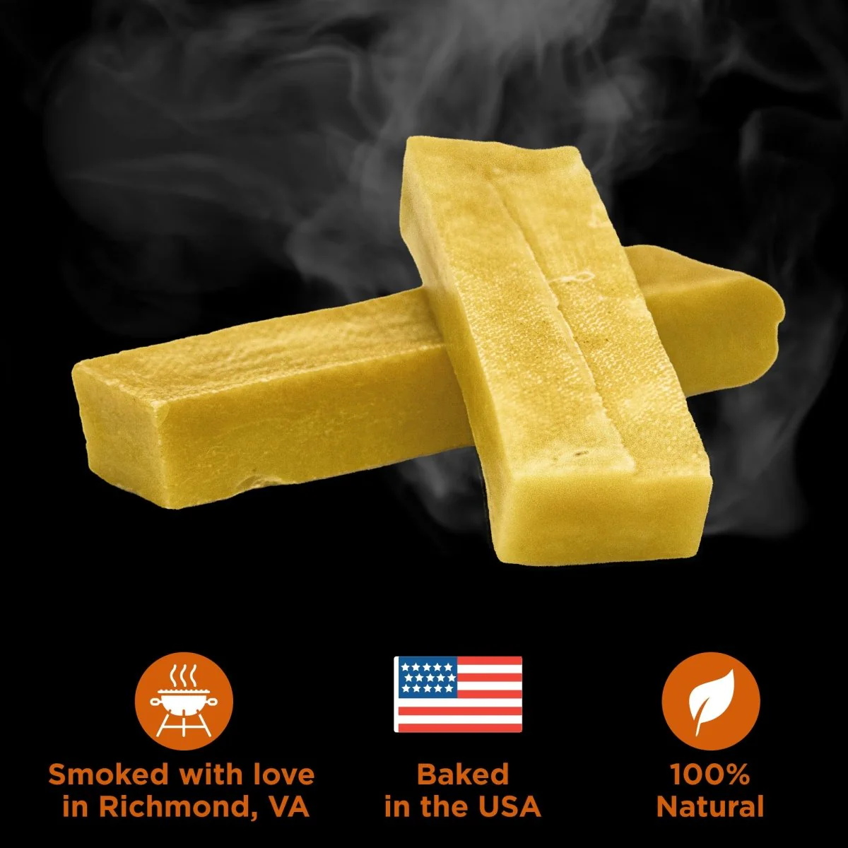 Large Hickory Smoked Yak Cheese (2 pack) - Image 6